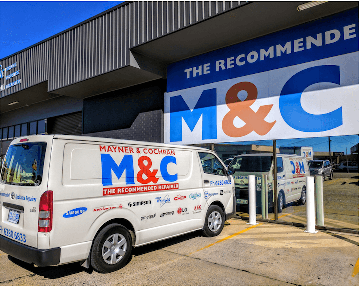 Mayner & Cochran appliance repair work in Fyshwick