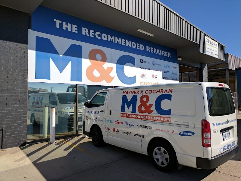 Mayner & Cochran appliance repair work in Fyshwick