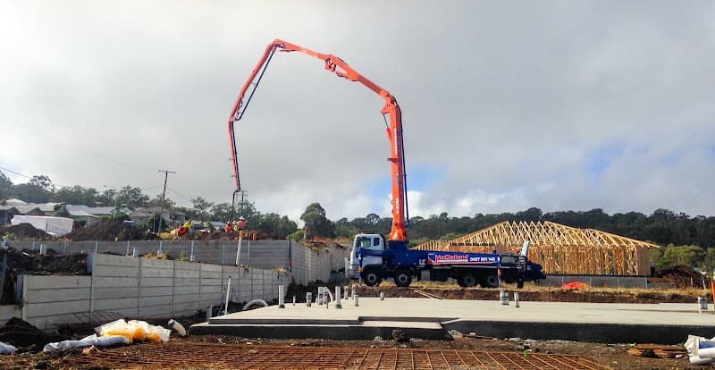 McClelland Concrete Pumping concreting work in Toowoomba City