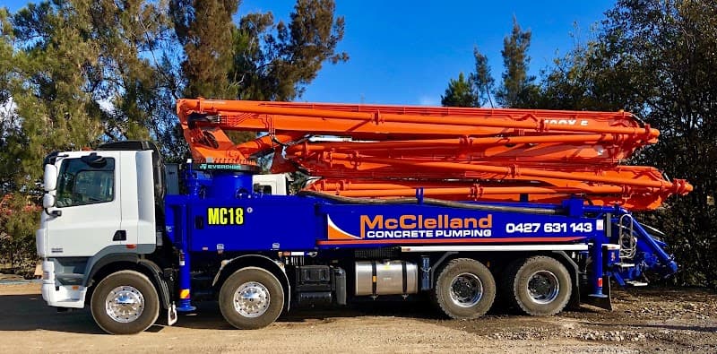 McClelland Concrete Pumping concreting work in Toowoomba City
