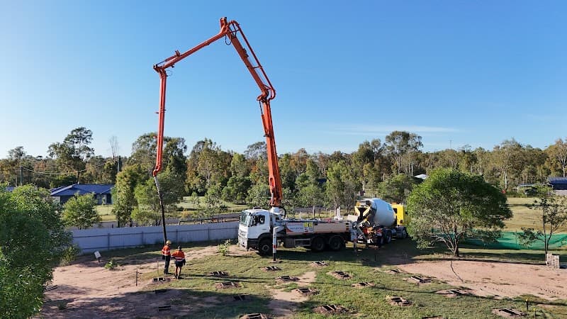 McClelland Concrete Pumping concreting work in Toowoomba City