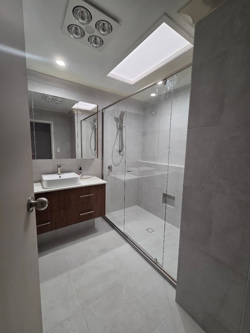 Mccoll Cabinetmakers bathroom renovation work in Raceview