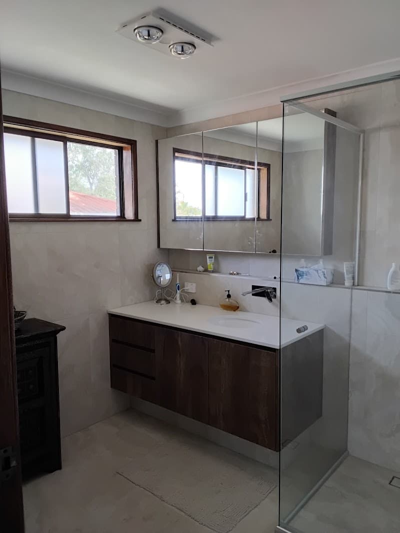 Mccoll Cabinetmakers bathroom renovation work in Raceview