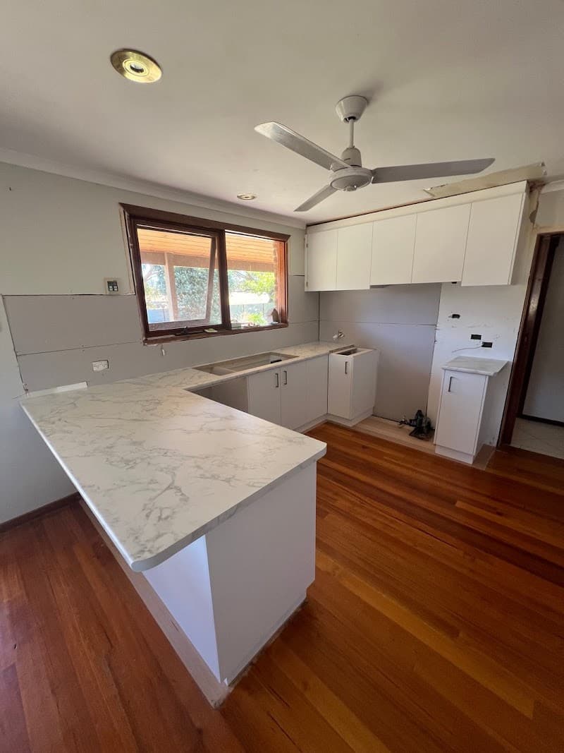 McEldrews Joinery kitchen renovation work in Wendouree