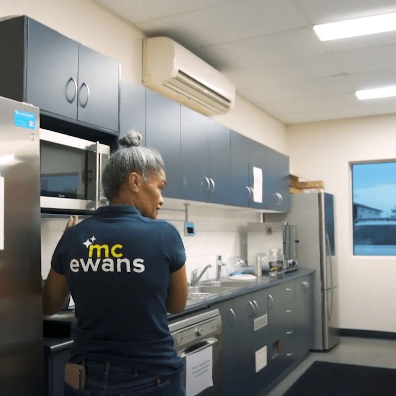 McEwans Cleaning carpet cleaning work in Paget
