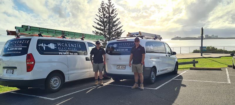 Mckenzie Electrical electrician work in Maroochydore
