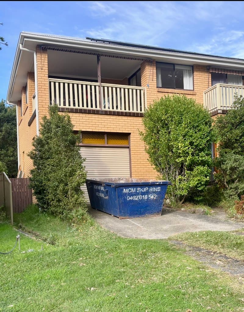MCM Skip Bins rubbish removal work in Gymea