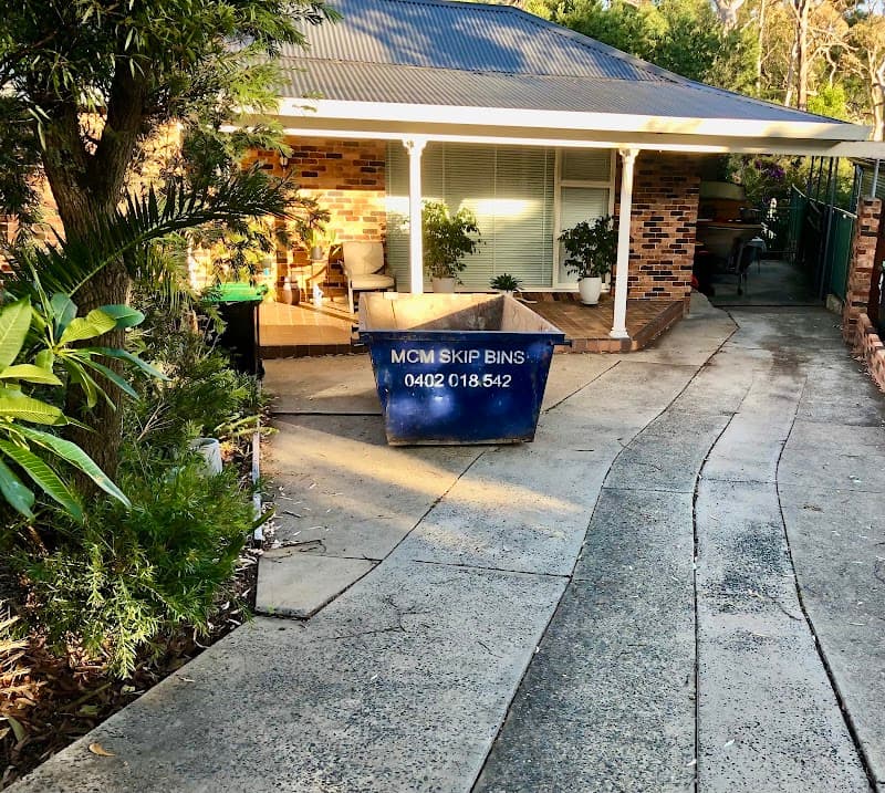 MCM Skip Bins rubbish removal work in Gymea