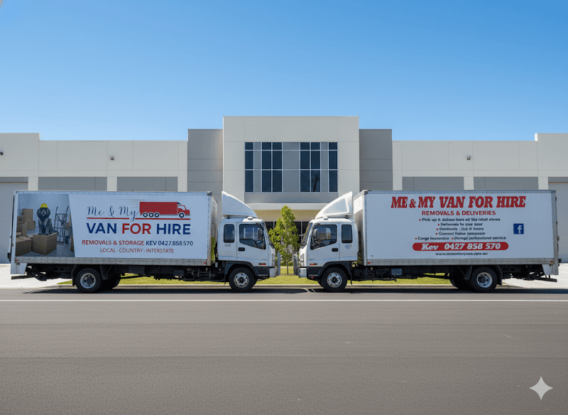 ME & MY VAN FOR HIRE removalist work in Mount Clear