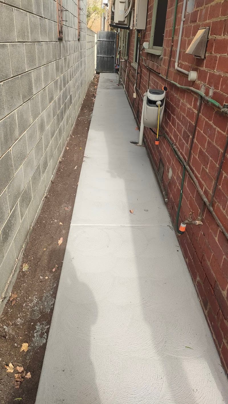 Melbourne Concrete Driveways concreting work in Elwood