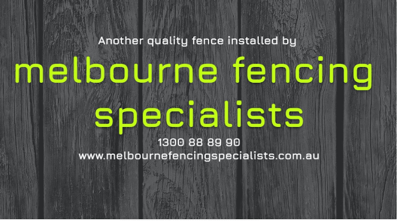 Melbourne Fencing Specialists fencing work in Carrum Downs