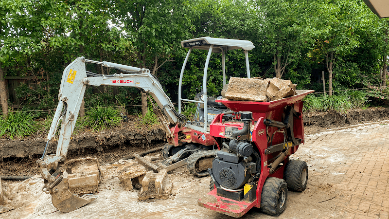 Melbourne Mini Diggers Post Hole Digging Excavation Footings demolition work in Invermay