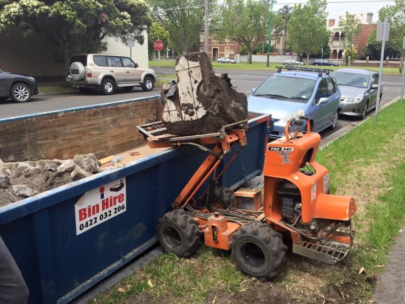 Melbourne Mini Diggers Post Hole Digging Excavation Footings demolition work in Invermay