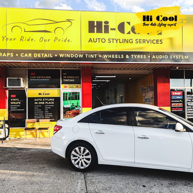 METAHAUS AUTO STYLING window tinting work in Woodridge