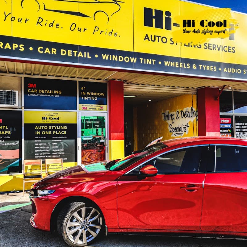 METAHAUS AUTO STYLING window tinting work in Woodridge