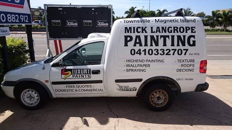 MICK LANGROPE PAINTING painter work in Currajong