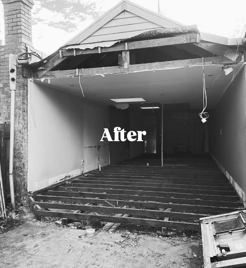 Micro Demo Co. demolition work in Carlton