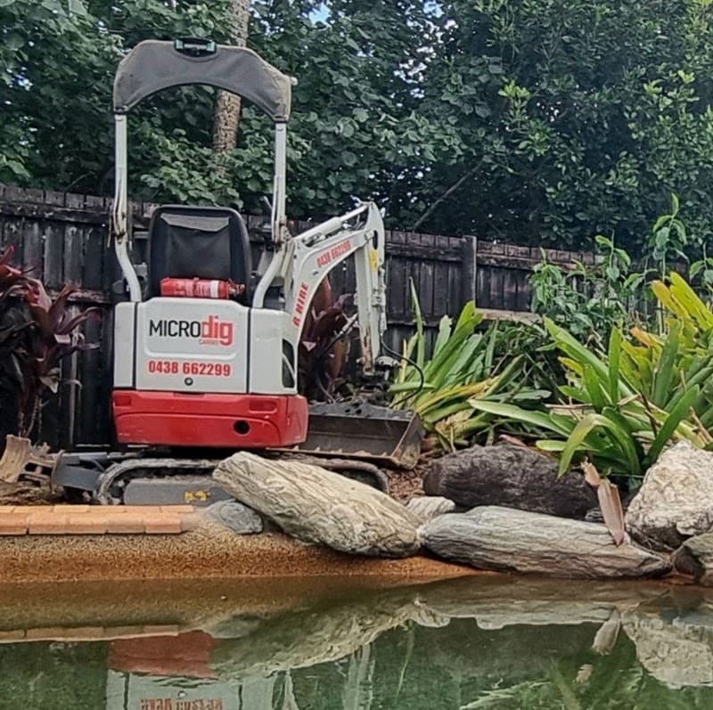 MICRO-DIG CAIRNS demolition work in Edmonton