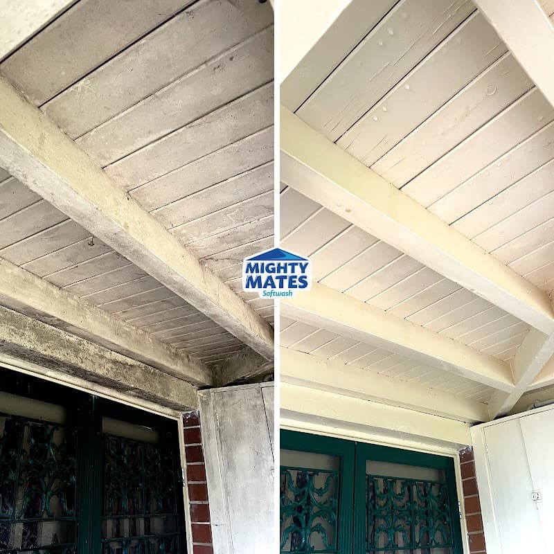 Mighty Mates Softwash pressure washing work in Freshwater