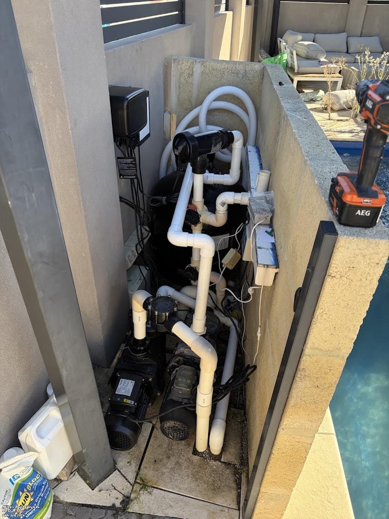Mike's Pool Services pool maintenance work in Alexander Heights