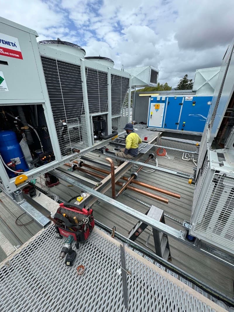 Millair Climate Control & Electrical Pty Ltd air conditioning work in West End