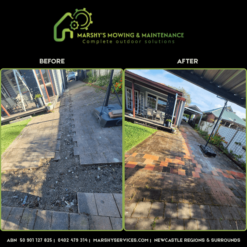 Miss Marshy Services gutter cleaning work in Hamilton