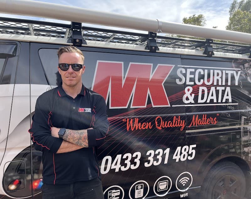 MK Security & Data security & cctv work in Byford