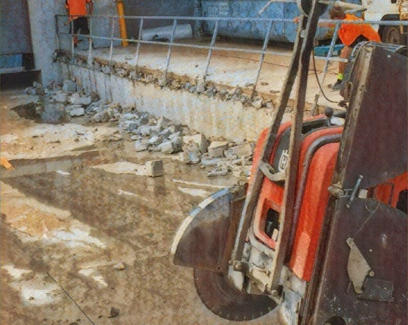 MMS Concrete Cutting and Core Drilling concreting work in Aitkenvale
