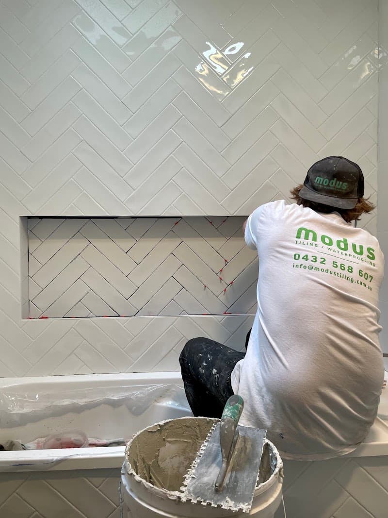 Modus Tiling/Waterproofing Pty Ltd tiling work in Mayfield West