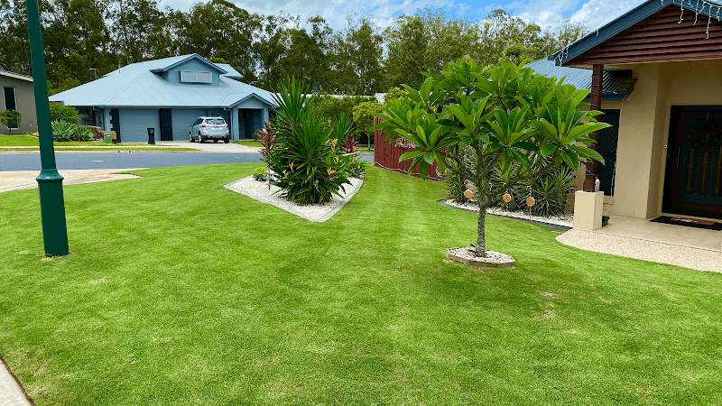 Moreton Bay Greenskeeping lawn care work in Morayfield