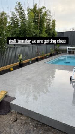 Morisset Pools pool builder work in Morisset