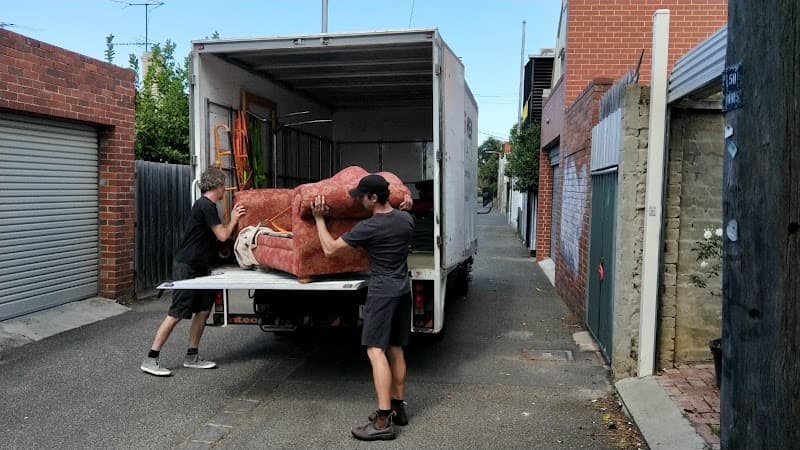 Moving Men Removals Melbourne - Removalists, Man with a Van removalist work in Brunswick