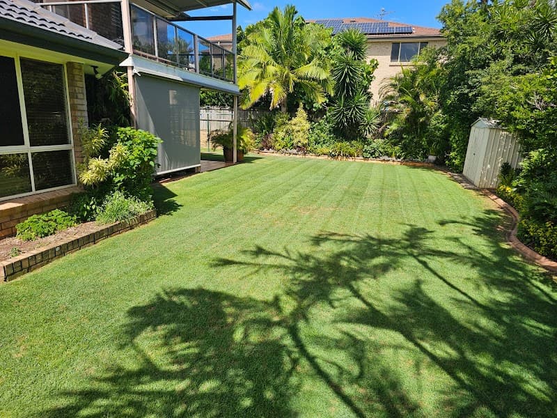 Mow on lawn solutions landscaping work in Victoria Point