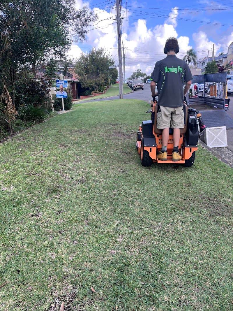 MOWING PRO lawn care work in Miranda