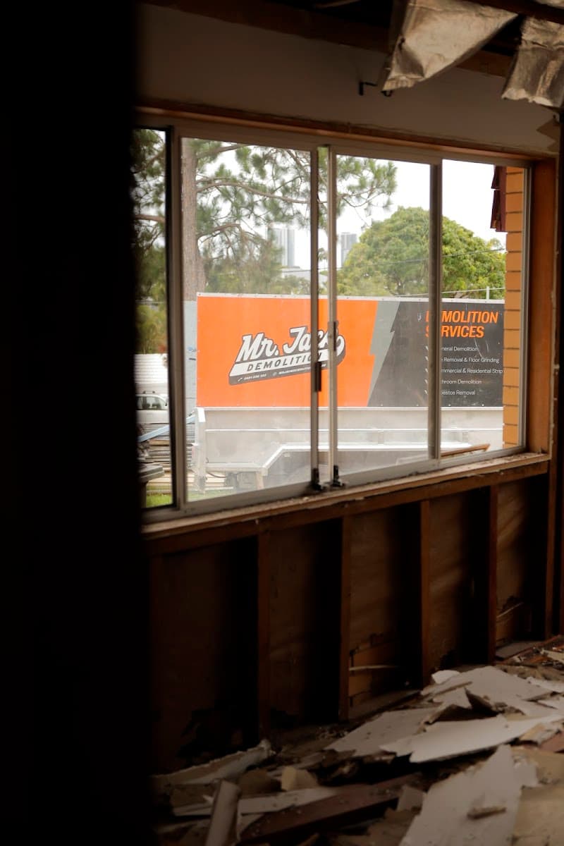 Mr. Jack Demolition asbestos removal work in Southport