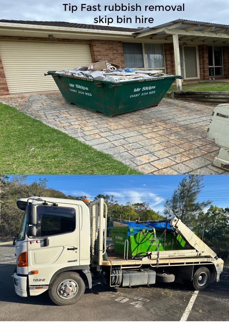 Mr skips rubbish removal work in West Gosford