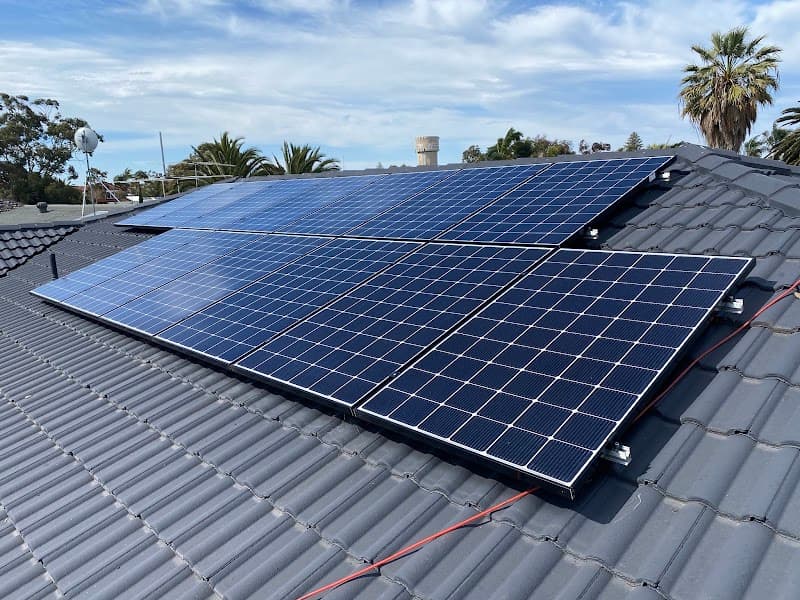 MS Electric Plus Pty Ltd solar panel installation work in Evanston Gardens