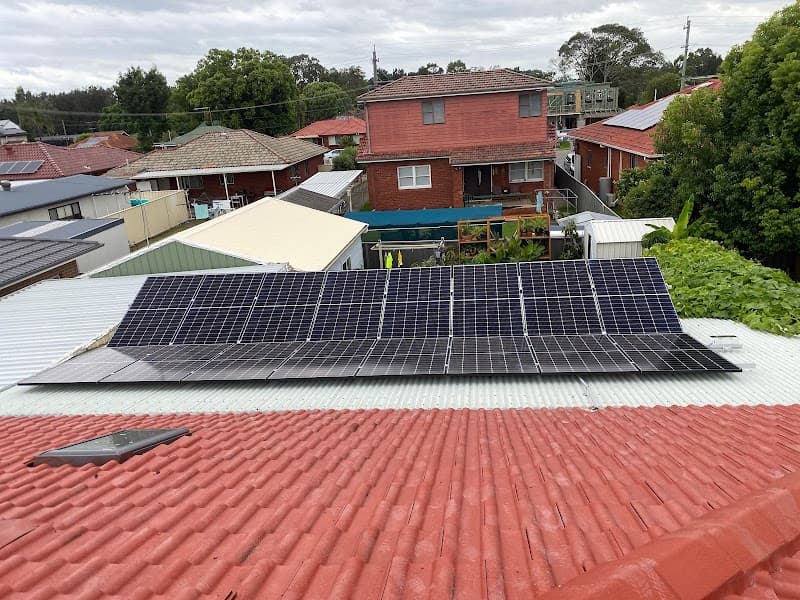 MY ENERGY CO solar panel installation work in Barangaroo