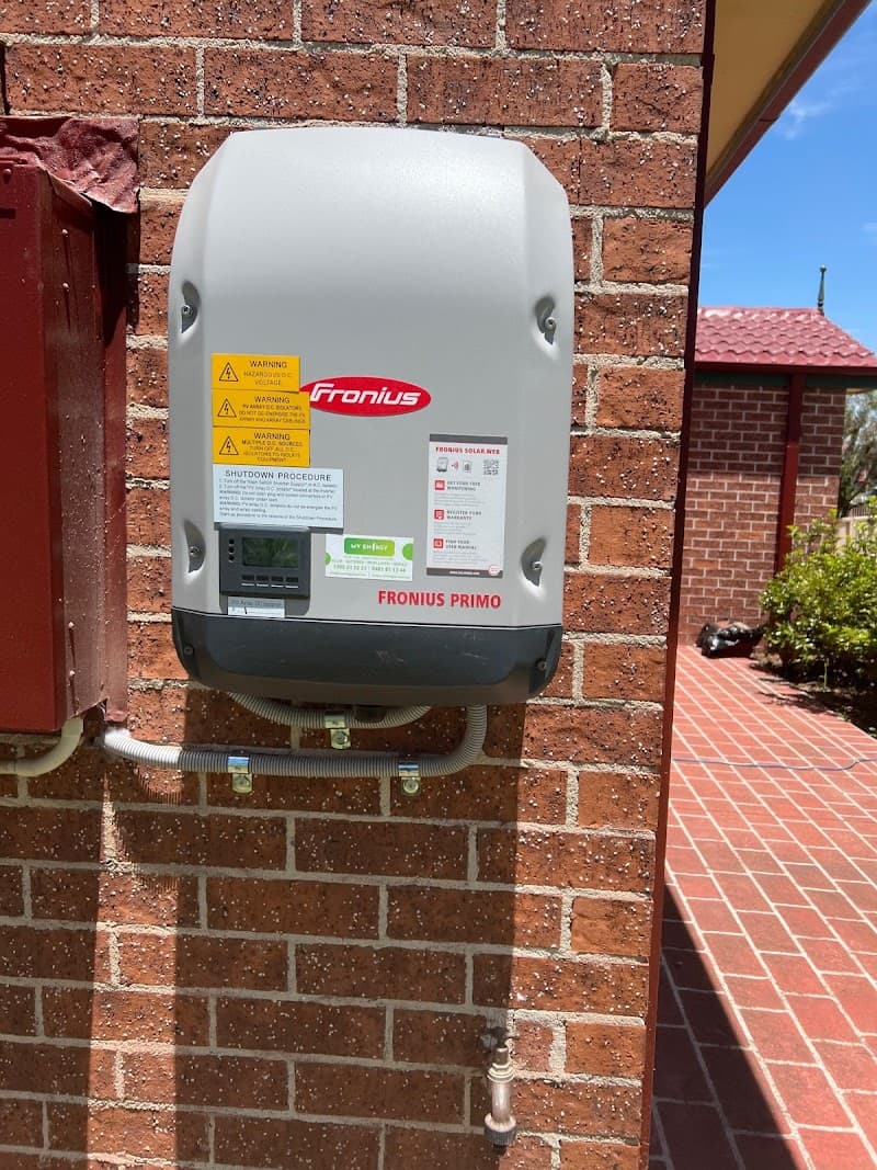 MY ENERGY CO solar panel installation work in Barangaroo
