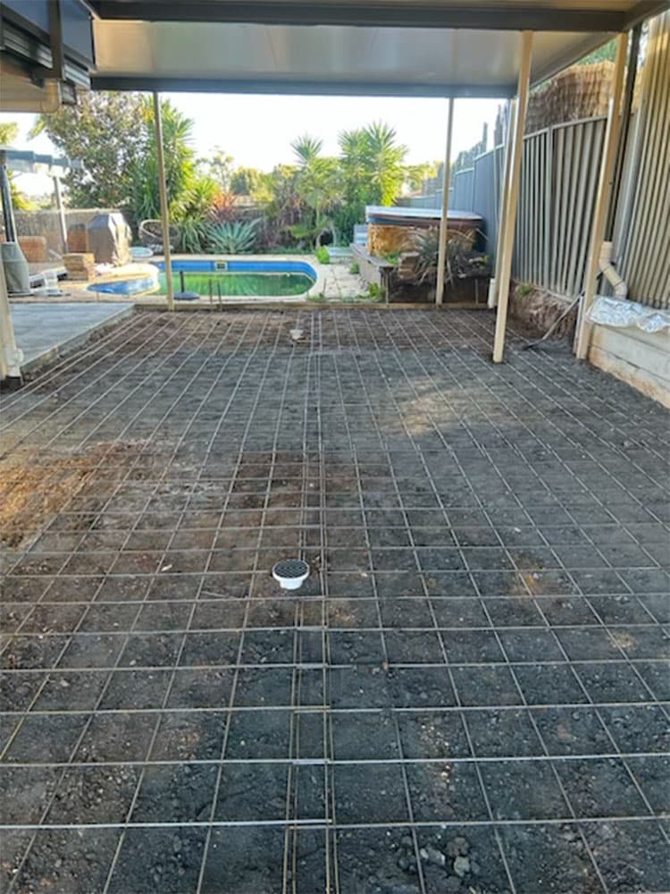 N & F Concrete Specialists concreting work in Kidman Park