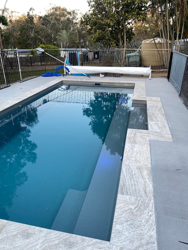 Narellan Pools Fraser Coast pool builder work in Dundowran