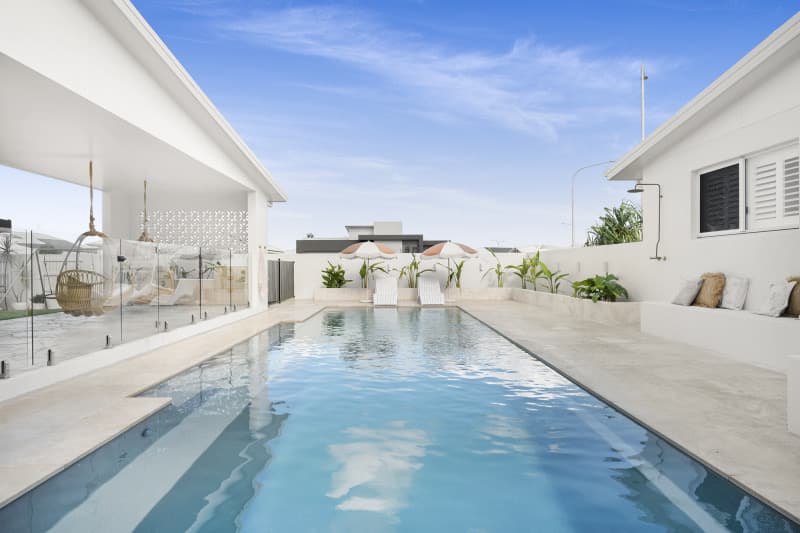 Narellan Pools Townsville pool builder work in Aitkenvale