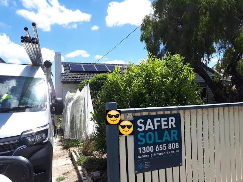 National Grid Support solar panel installation work in Derwent Park