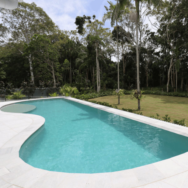 Naturcom Pools pool builder work in Dundowran