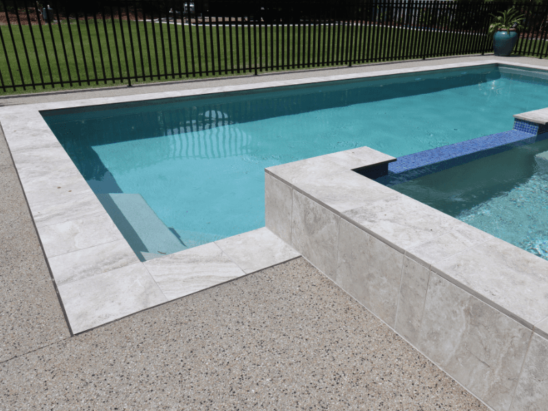 Naturcom Pools pool builder work in Dundowran