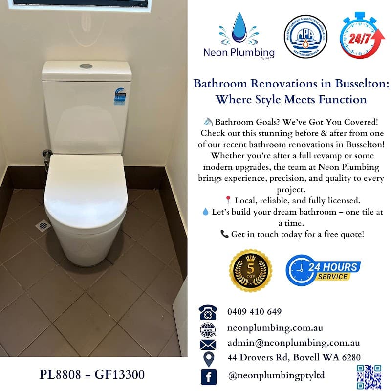 Neon Plumbing plumber work in Bovell