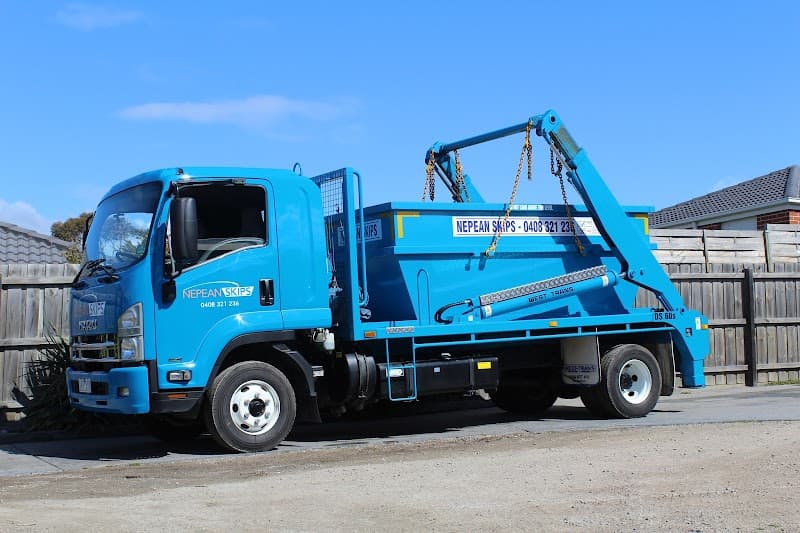 Nepean Skips rubbish removal work in Mornington