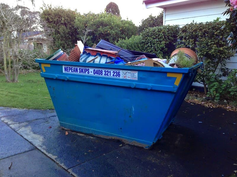 Nepean Skips rubbish removal work in Mornington