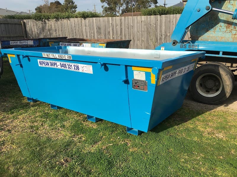 Nepean Skips rubbish removal work in Mornington