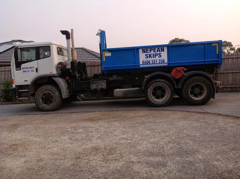 Nepean Skips rubbish removal work in Mornington
